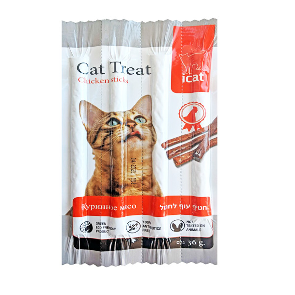 ICAT חטיף סטיק לחתול 36 גרם