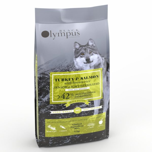 BLACK OLYMPUS – בלאק אולימפוס סטרלייזד סלמון והודו 12 ק"ג